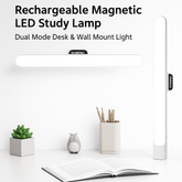 Rechargeable Magnetic LED Study Lamp – Dual Mode Desk & Wall Mount Light