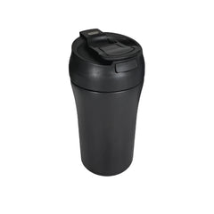 StealthSip™ Matte Black Travel Mug – Leakproof Insulated Tumbler