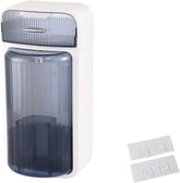 Wall-Mounted Toothbrush and makeup Dispenser with Dust Cover