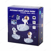 Astronaut Mobile Phone Holder – Creative Space-Themed Desk Stand for Smartphones