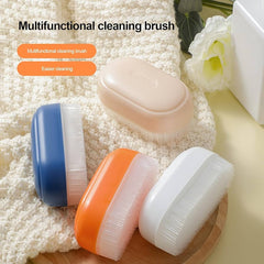 Soft-Grip Multifunctional Cleaning Brush Set – Compact & Durable Design