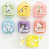 Sanrio-Themed Portable Confetti Soap Box Set – 6 Cute Character Travel Cases