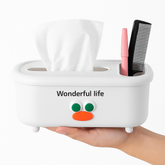 Cute Duck-Themed Multi-Purpose Tissue Box Organizer