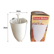 One-Handed Donut Batter Dispenser with Spring Handle – Precise Portion Control for Perfect Donuts