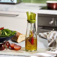 EasyPour™ Oil & Vinegar Dispenser Bottle – Drip-Free Precision Spout