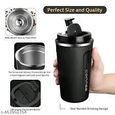 UrbanBrew™ Stainless Steel Coffee Tumbler – Leakproof Insulated Mug