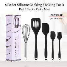 EliteChef 5-Piece Heat-Resistant Nylon Cooking Utensil Set – Non-Stick Friendly & Dishwasher Safe premium quality