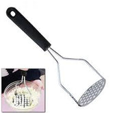 Stainless Steel Potato Masher with Comfortable Grip – Heavy-Duty Manual Kitchen Tool