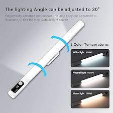 Rechargeable LED Light Bar Kit – Motion Sensor Cabinet Lamp with USB-C Charging