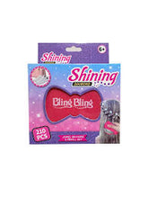 Shining Bling Bling Hair Decoration Kit – 210-Piece Styling Set for Girls