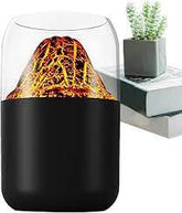 Mini Volcano Humidifier – 300ml Creative LED Mist Diffuser for Home & Bedroom