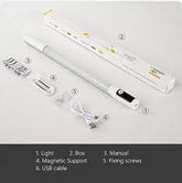 Rechargeable LED Light Bar Kit – Motion Sensor Cabinet Lamp with USB-C Charging