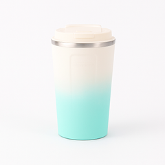 FrostGlow™ Gradient Thermal Travel Mug – Leakproof Insulated Tumbler