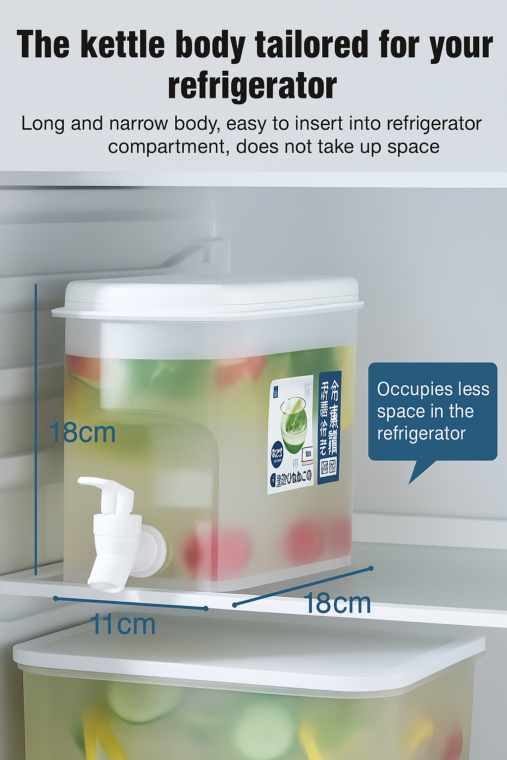 3.5 liter cooler water & juice dispenser