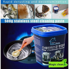 Stainless Steel Cookware Cleaning Powder – Heavy-Duty Degreaser for Pots & Pans