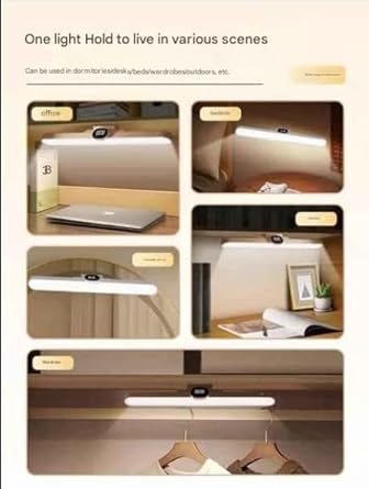 Rechargeable Magnetic LED Study Lamp – Dual Mode Desk & Wall Mount Light