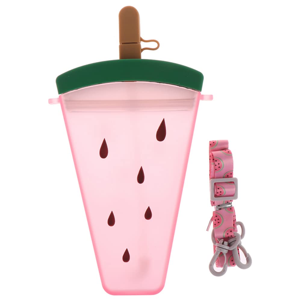 BerrySip™ Reusable Strawberry-Shaped Juice Pouch with Clip