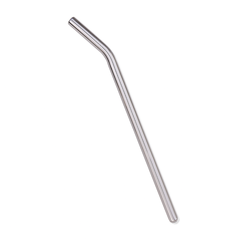 : Hand-Held Bent Glass Straw in Store Display