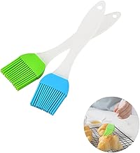 Heat-Resistant Silicone Basting & Pastry Brush with Transparent Handle single