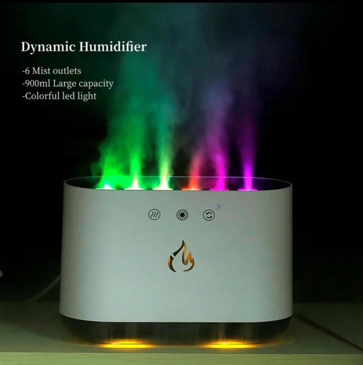 HUMIDIFIERS 6 HOLES AROMA Essential Oil Diffuser Humidifiers