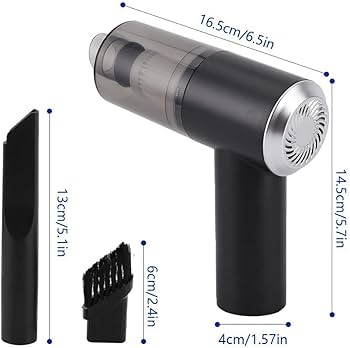 3-in-1 Portable Rechargeable Mini Vacuum Cleaner – Blower, Suction & Dust Remover Kit