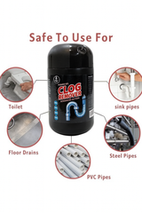 Power Gel Clog Remover – Heavy-Duty Drain Cleaner for Instant Unblockage (220g)