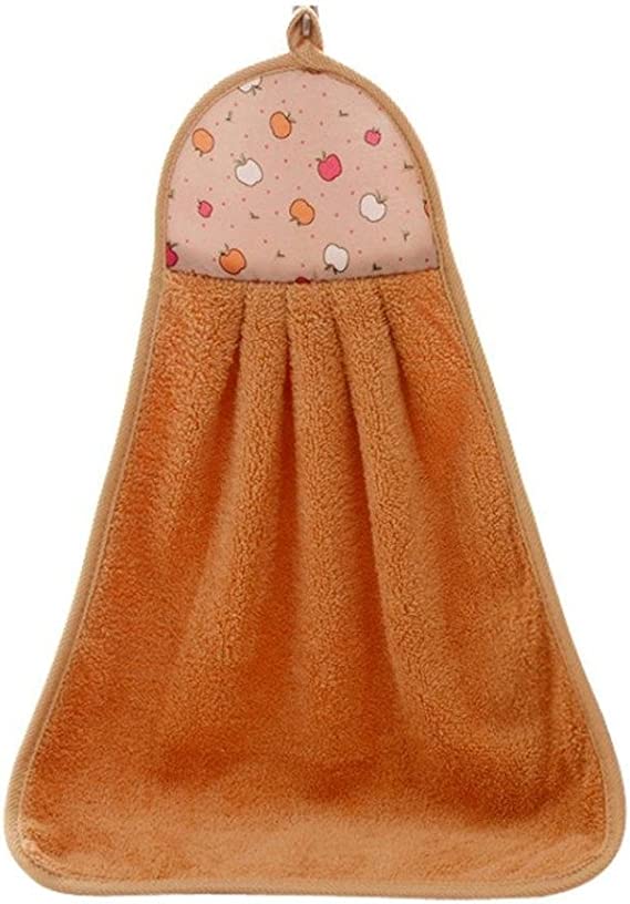 FruitLoop™ Soft Cotton Hanging Hand Towel – Cute, Absorbent & Space-Saving