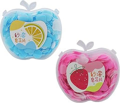 Fruity Apple-Shaped Portable Paper Soap Sheets – Colorful Travel Soap Cases
