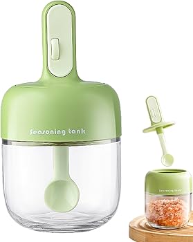 MiniMate™ Portable Milk Powder Dispenser – Travel Jar with Spoon