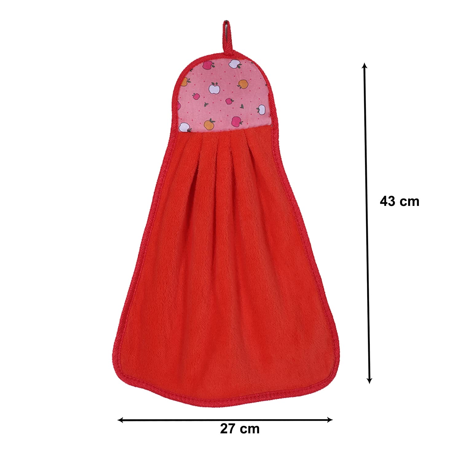 FruitLoop™ Soft Cotton Hanging Hand Towel – Cute, Absorbent & Space-Saving