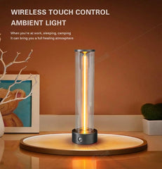 Luma Glow Modern Cylinder LED Table Lamp – Minimalist Ambient Light for Bedroom, Office & Living Room