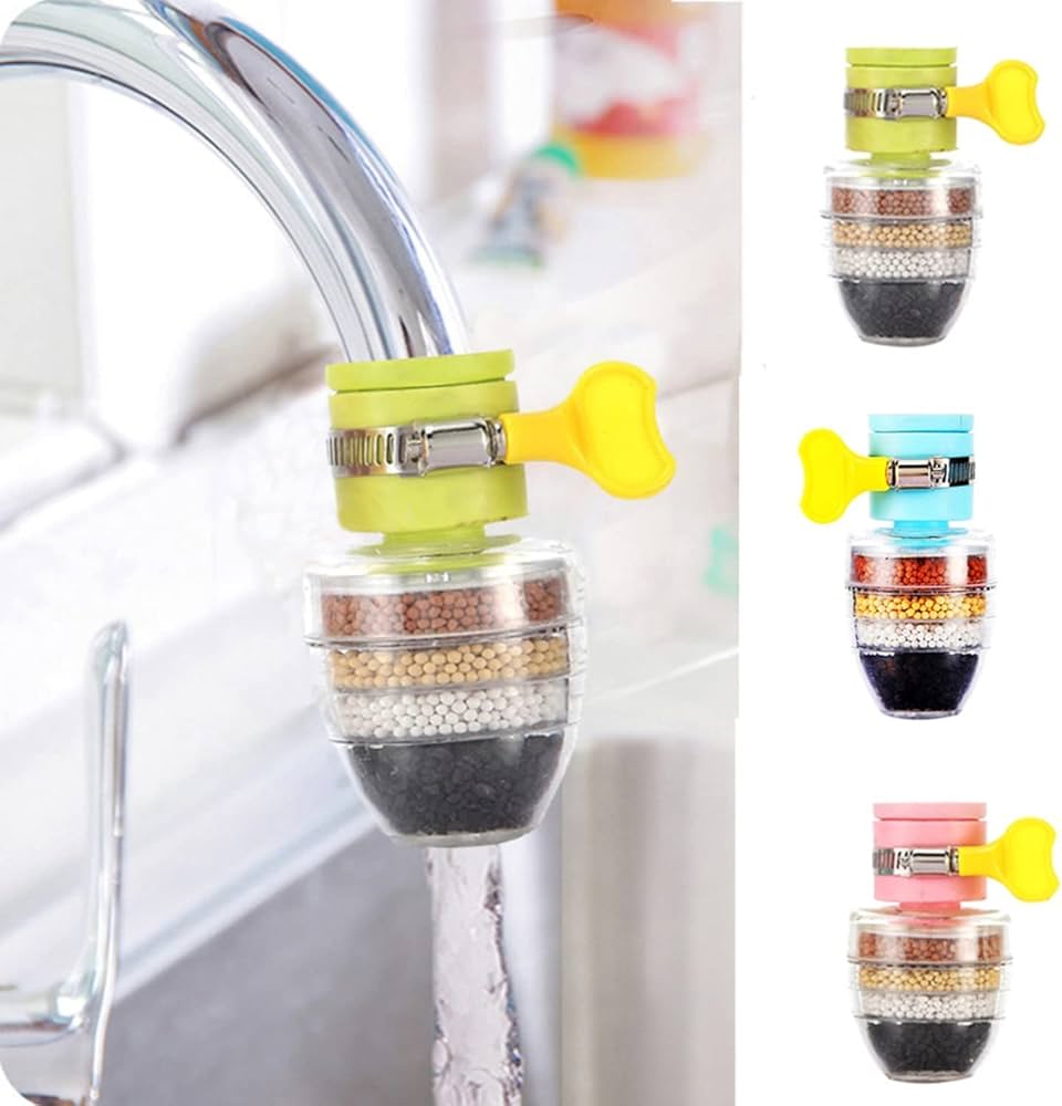 niversal Water Purifier Faucet Filter – 8-Layer Tap Attachment for Clean & Safe Water
