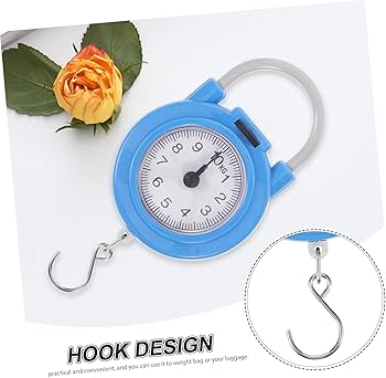 DialGrip Pro Hanging Scale – Portable Analog Weight Scale with Hook for Travel, Kitchen & Market Use