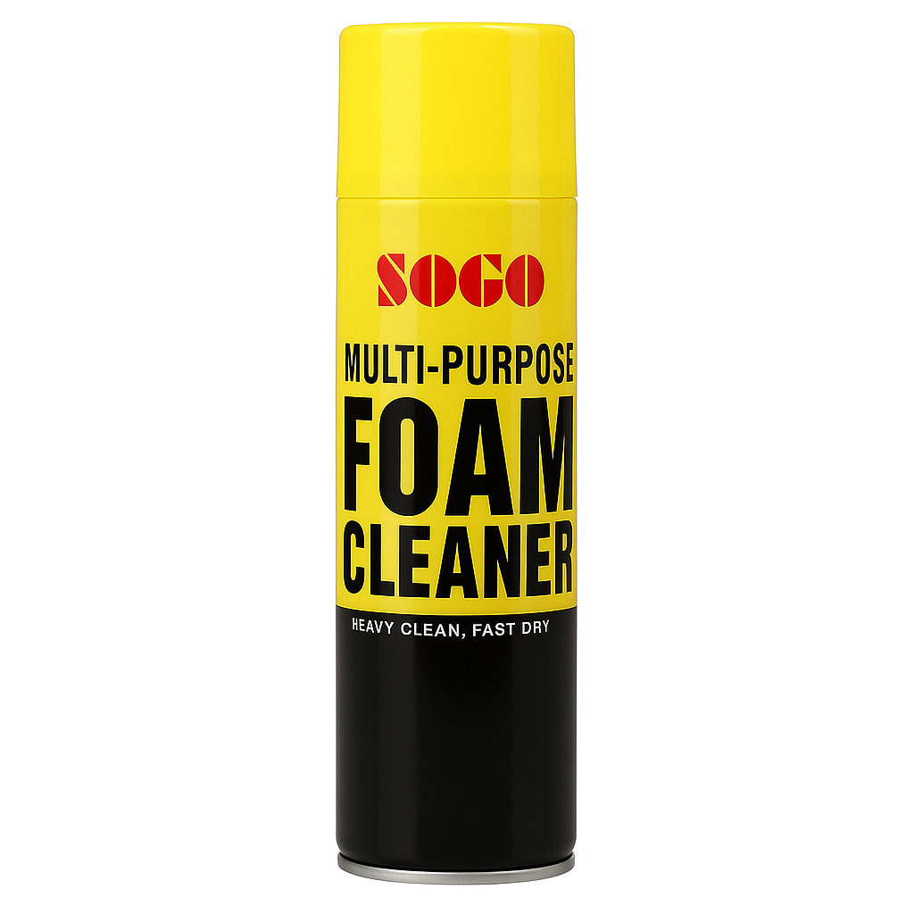 All-Purpose Car Interior Foam Cleaner – Deep Cleaning Spray for Dashboard, Seats & Roof