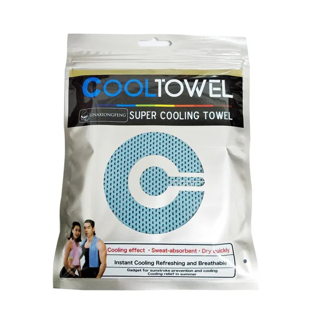 COOL TOWEL – Super Cooling Towel for Instant Relief, Sweat Absorption & Fast Drying
