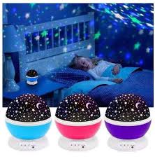 Star Master Rotating Night Light lamp