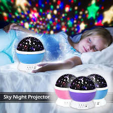 Star Master Rotating Night Light lamp