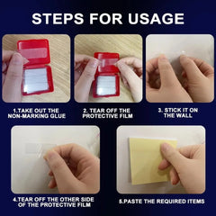 Pocket Travel Soap Sheets in Red Case – Disposable Water-Soluble Hand Wash Paper Strips