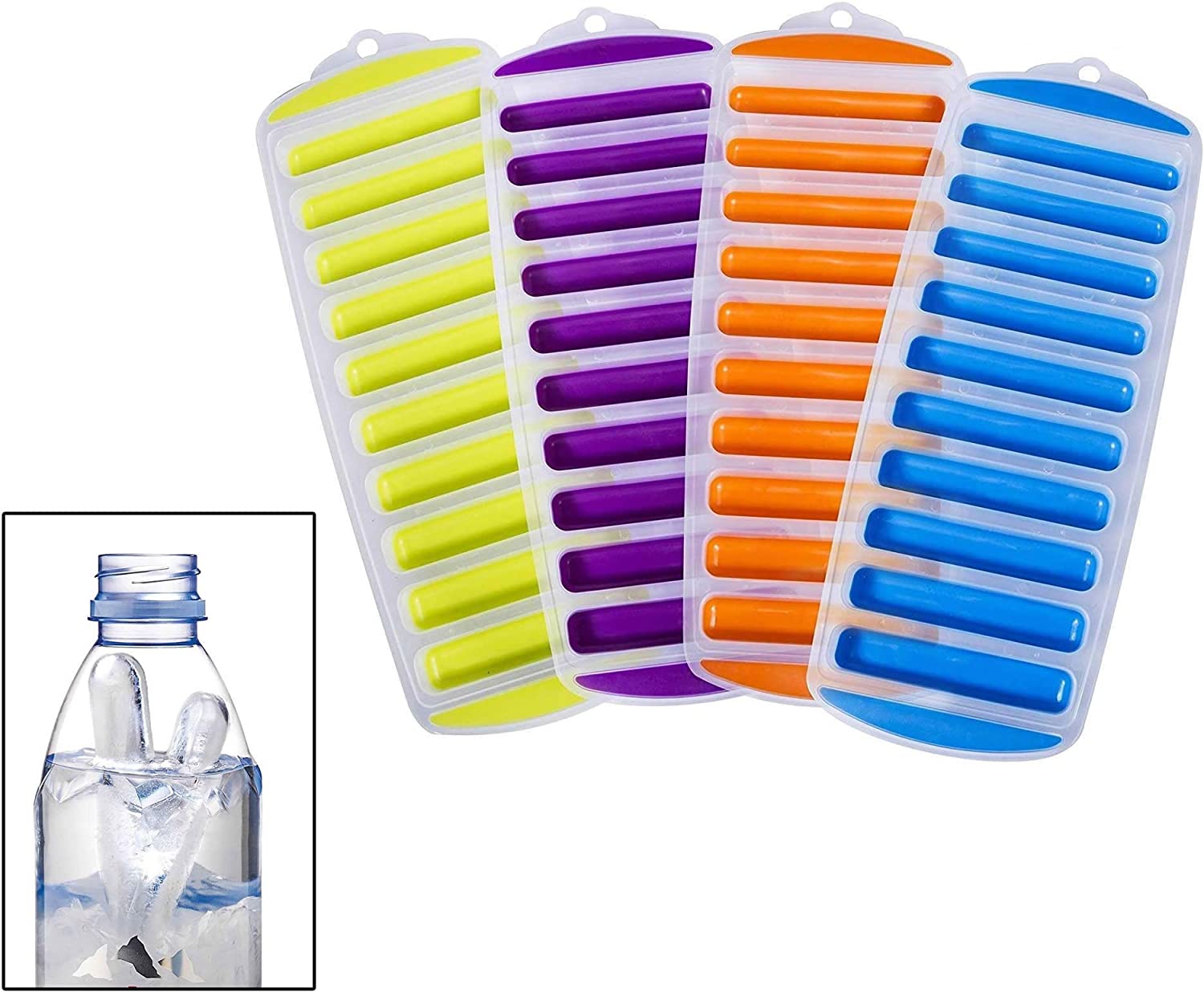 Slim Stick Ice Tray – Flexible Silicone Ice Stick Mold for Water Bottles