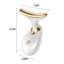 LED Neck Firming & Lifting Massager – Rechargeable Beauty Device for Skin Tightening