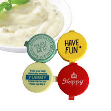 Colorful Mini Round Food Storage Containers – Set of 4 with Fun Prints