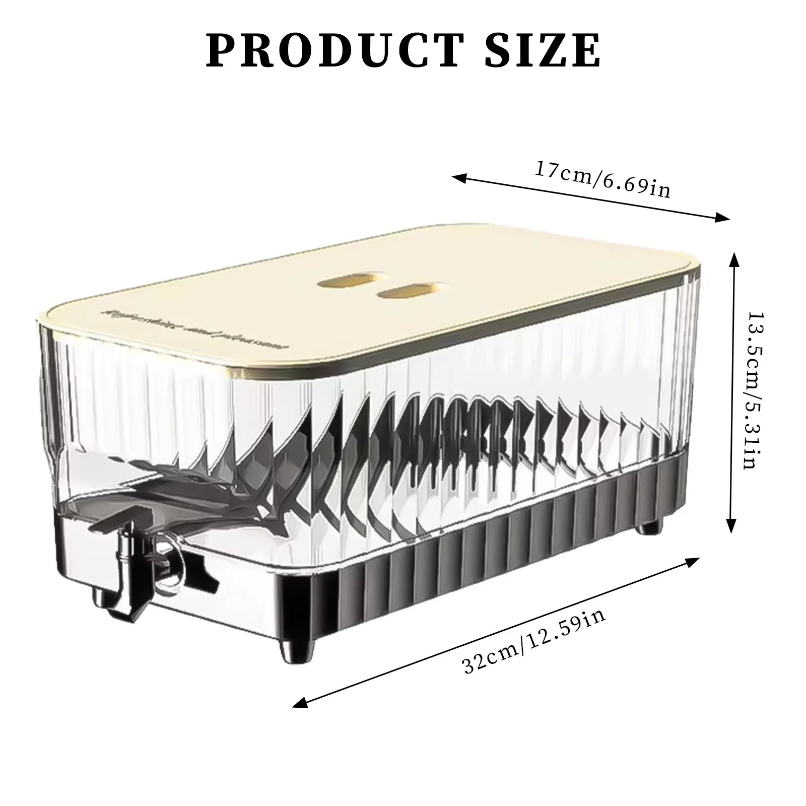 Large Refrigerator Beverage Dispenser with Faucet – 5L Cold Drink Storage Tank for Juice, Water, and Tea