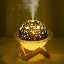 Galaxy Star Projector Humidifier – 2-in-1 Aromatherapy Diffuser & Night Light