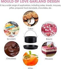 Cake Baking Mold Non-Stick Push-Up Bottom – Easy Release Round Cake Pan