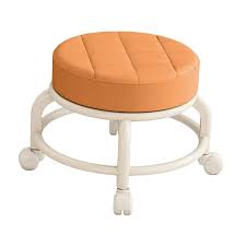 Multi-Color Round Stool with Wheels – Kid-Friendly, Comfortable & Stylish