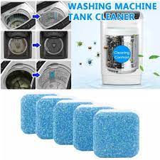 Effervescent Washing Machine Cleaner Tablets – Deep Decontamination for Drum & Tub (Pack of 12)