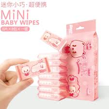 Soft & Gentle Baby Wet Wipes – 64 Sheets Pack with Cartoon Packaging