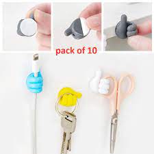 ThumbTidy™ Silicone Cable Organizer Clips – Fun & Functional Wire Management"