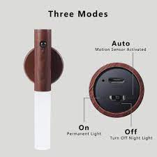 LumiWood™ 3-in-1 Magnetic Wooden LED Night Light