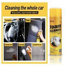 All-Purpose Car Interior Foam Cleaner – Deep Cleaning Spray for Dashboard, Seats & Roof